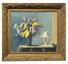 Oil painting floral d'occasion  Fontenay-le-Fleury