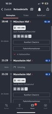 Zug ticket münchen gebraucht kaufen  Solingen