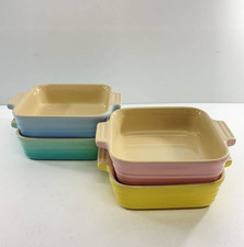 Prato quadrado Le Creuset 13cm 5.1" sorvete coleção conjunto de 4 grés comprar usado  Enviando para Brazil
