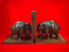 Carved wood elephant for sale  ABERDEEN