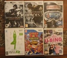 Lot jeux wii d'occasion  Gouesnou