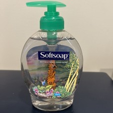 Dispensador de sabão macio com garrafa interna animal laranja filhote de tigre vintage completo comprar usado  Enviando para Brazil
