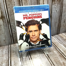 Brand New Mr. Popper's Penguins (Blu-ray + DVD, 2011) Jim Carrey Factory Sealed comprar usado  Enviando para Brazil