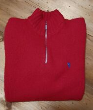 Maglione rosso lana usato  Italia