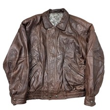 Vintage real leather for sale  UK