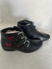 Black embroidery floral for sale  LUTON