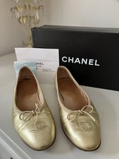 Chanel gold ballet for sale  LICHFIELD