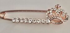 Clear crystal crown for sale  STOCKPORT