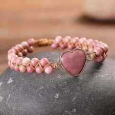 Rhodochrosite heart charm for sale  Bordentown