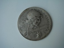 Médaille de table "Verdun on ne passe pas" par Vernier argent massif comprar usado  Enviando para Brazil