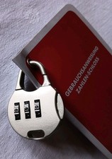 Kofferschloss zahlenschloss ne gebraucht kaufen  Jessen