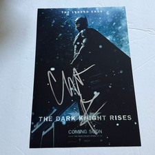 Pôster autografado de Christian Bale Batman Dark Knight Rises foto 8x12 comprar usado Pôster autografado de Christian Bale Batman Dark Knight Rises foto 8x12 comprar usado  Enviando para Brazil