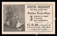 Publicité scooter bernardet d'occasion  Villeneuve-l'Archevêque