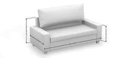 Copridivano letto ikea usato  Spedire a Italy