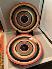 hand salad plates painted for sale  Grass Valley