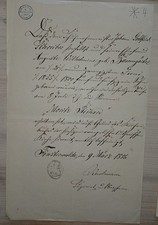 Altes dokument taufbescheinigu gebraucht kaufen  Leisnig