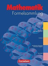 Mathematik formelsammlung gymn gebraucht kaufen  Stuttgart