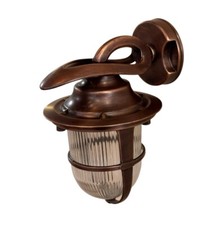 Luminária/lâmpada de parede rara vintage antiga decoração para casa navio náutico recuperado, usado comprar usado  Enviando para Brazil