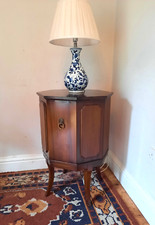 Vintage octagonal mahogany for sale  GRANTHAM