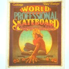 Autêntico VINTAGE Campeonato Mundial de Skate Profissional Transferência Iron On comprar usado  Enviando para Brazil