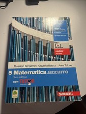 Matematica.azzurro terza edizi usato  Pontremoli