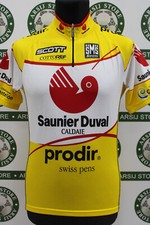 Maglia ciclismo saunier usato  Afragola