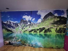Fotogardine gardine blickdicht gebraucht kaufen  Deutschland