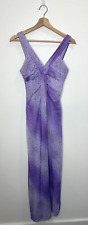 Vintage Tabu Feminino Babydoll Ombre Vestido Maxi M Y2K Whimsigoth Fada Grunge HOCO, usado comprar usado  Enviando para Brazil