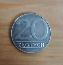  monety polskiej 20 złotych 1990, używany na sprzedaż  PL
