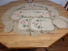 Embroidered set pieces for sale  Mcpherson