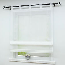 Raffrollo weiß raffgardinen gebraucht kaufen  Deutschland