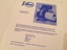 Villiers 1000 watt for sale  UK