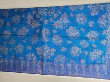 Blue silk square for sale  DAGENHAM