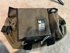 Inside Line Equipment ILE Porteur Bike Front Rack Bag - Lona encerada curtida comprar usado  Enviando para Brazil