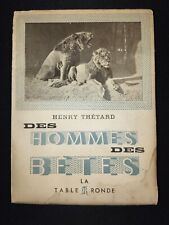 Livre hommes bêtes d'occasion  Rueil-Malmaison
