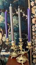 Paire chandeliers bout d'occasion  Nantes-