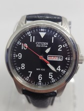 Citizen Eco-Drive aço inoxidável-movimento japonês S006597 bom estado  comprar usado  Enviando para Brazil