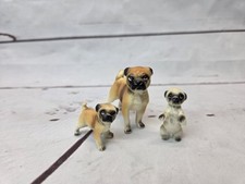 Bone china pugs for sale  Kent