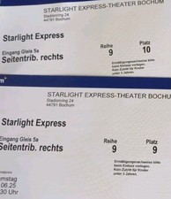 Tickets starlight express gebraucht kaufen  Hameln