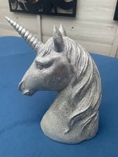Glitter unicorn head for sale  LETCHWORTH GARDEN CITY