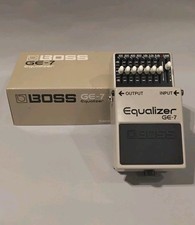 Equalizador Boss GE-7 dos anos 1980 - Feito no Japão! -LL comprar usado  Enviando para Brazil