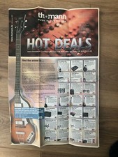 UMA ANTIGA PUBLICAÇÃO THOMANN VENDENDO O BAIXO HOFNER POR £205 2010 comprar usado  Enviando para Brazil