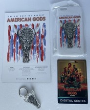 CHAVEIRO CARTÃO POSTAL PROMO DEUS AMERICANO CAPA IPHONE SDCC PROMOS CORDÃO, usado comprar usado  Enviando para Brazil
