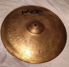 Prato Paiste 101 bronze crash ride 18"/45cm  comprar usado  Enviando para Brazil