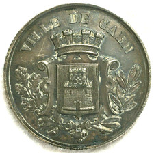 Medaille argent ville d'occasion  Bouffémont