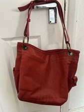Hobbs red leather for sale  FLEET