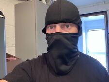 Black balaclava airsoft for sale  SWINDON