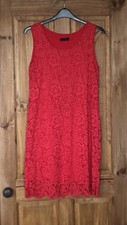 Red lace stretchy for sale  GLASGOW