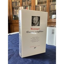 Montaigne oeuvres complètes d'occasion  Vernaison