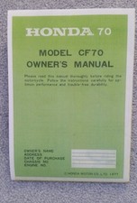 Honda chaly cf70 for sale  ABERDEEN